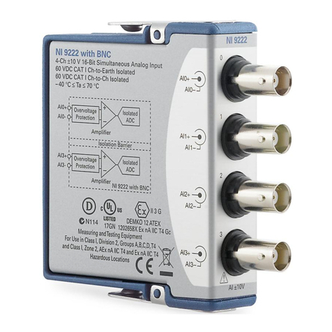 NI 9222 Manual de usuario