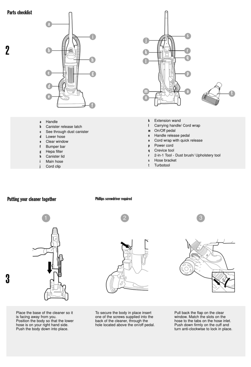 Vax VS 183 Hoja de información del producto