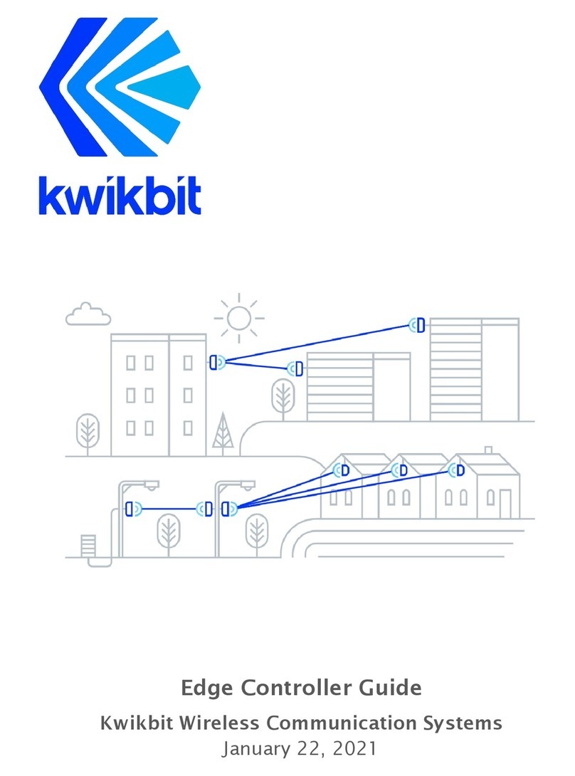 Kwikbit Edge Controller Manual de usuario