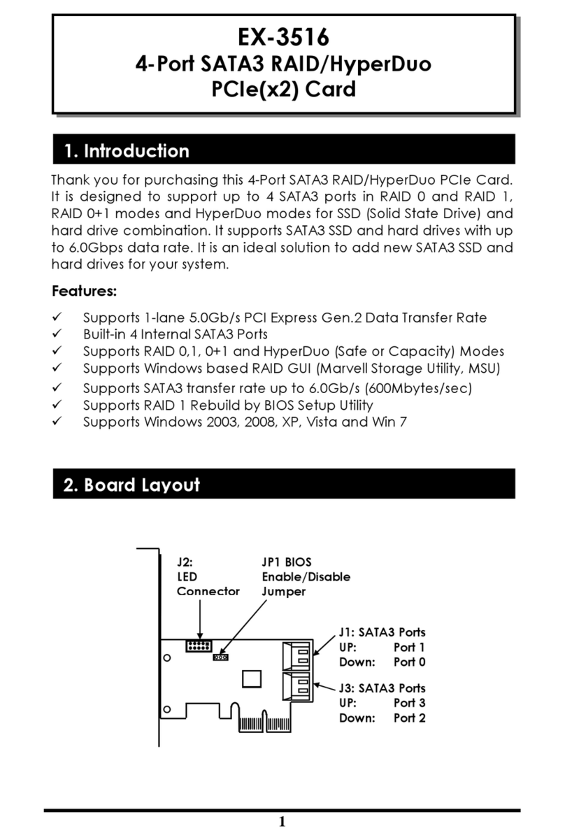 Exsys EX-3516 Manual de referencia
