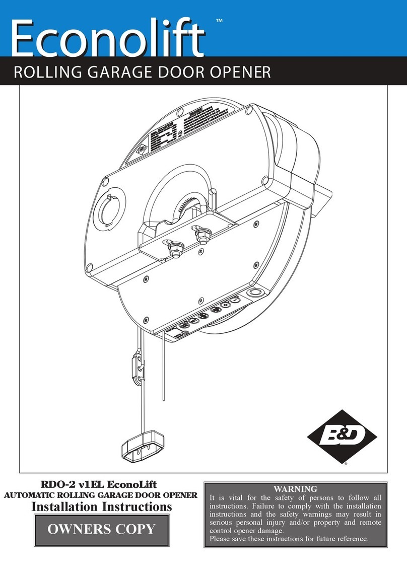 B&D EconoLift Manual de usuario