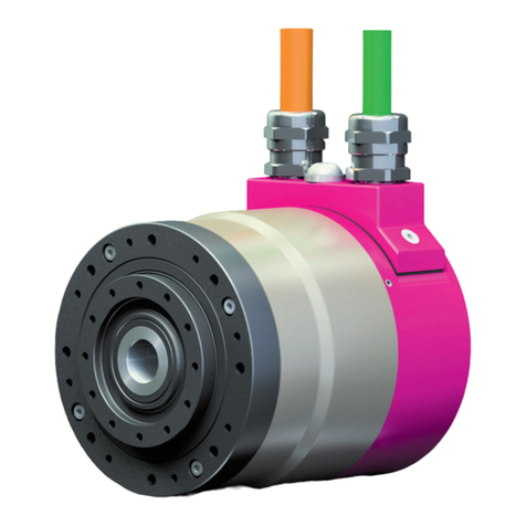 Harmonic Drive CHA Guía de dimensiones