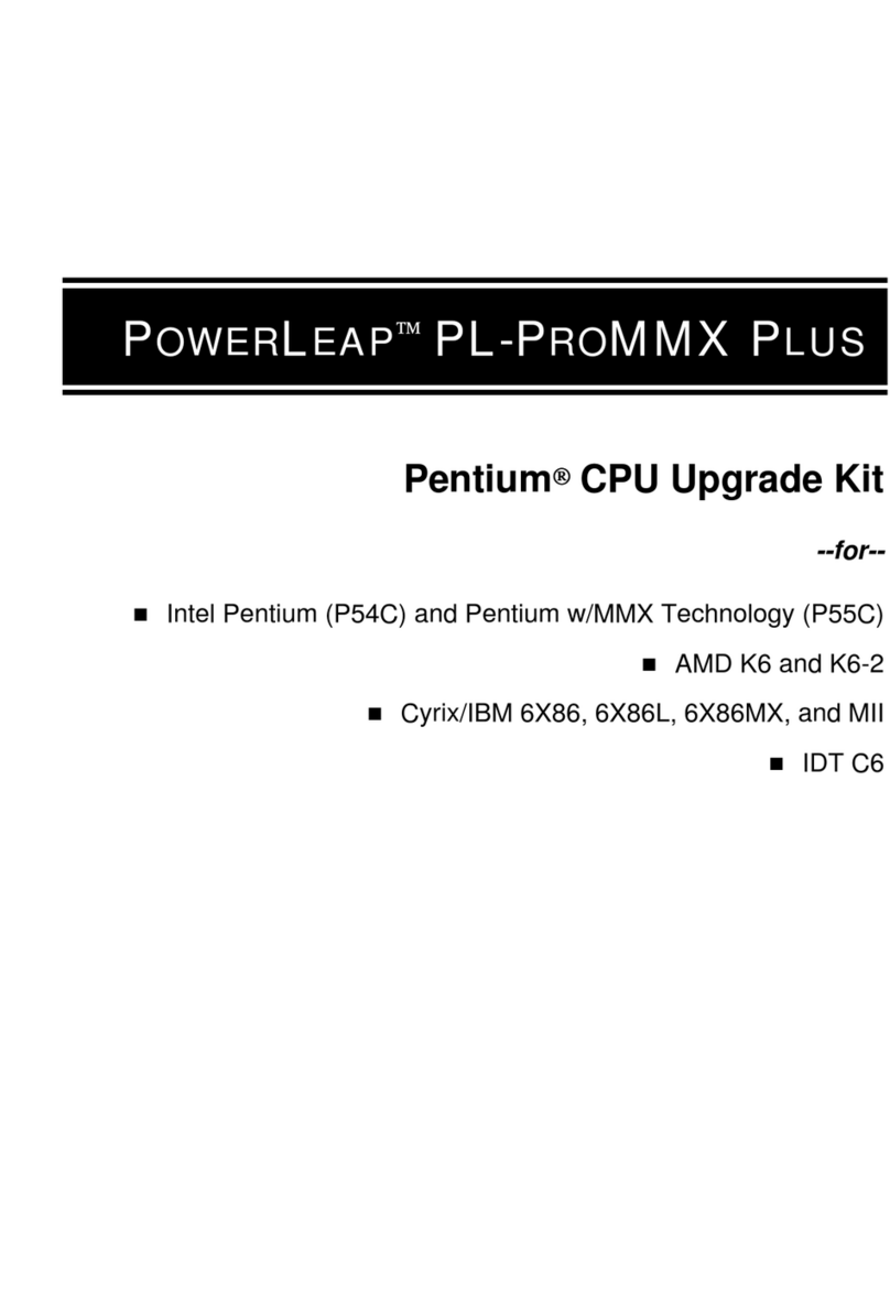 Powerleap PL-PROMMX PLUS Manual de usuario