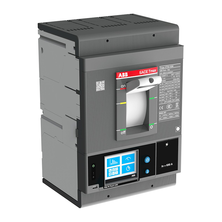 ABB SACE Tmax XT Manual de usuario
