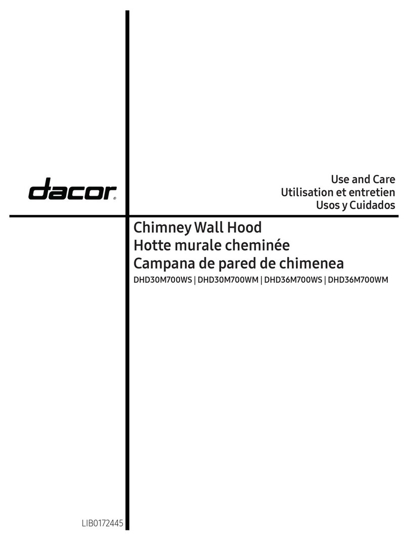 Dacor DHD30M700WS Instrucciones de instalación