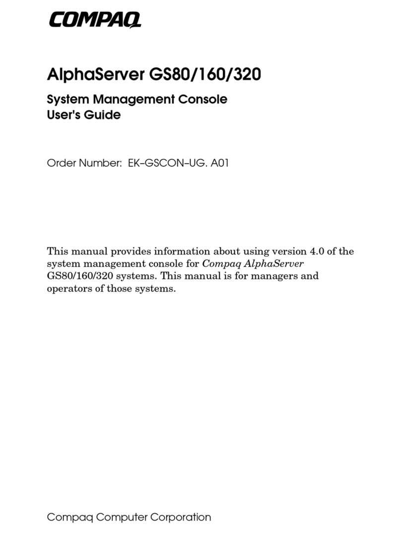 Compaq AlphaServer GS80 Manual de usuario
