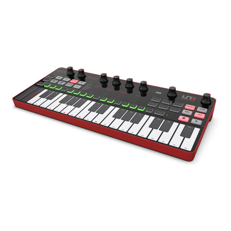 IK UNO Synth Pro Manual de usuario