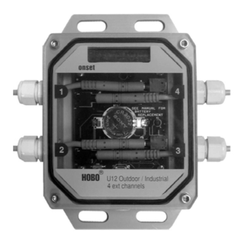 Hobo U12 Manual de usuario