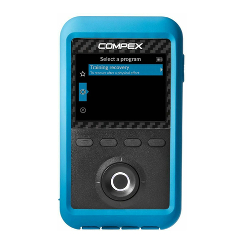 Compex PERFORMANCE 3.0 Manual de usuario Compex PERFORMANCE 3.0 Manual de usuario