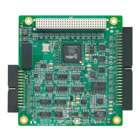 Advantech PCM-3810I Manual de instalación y operación