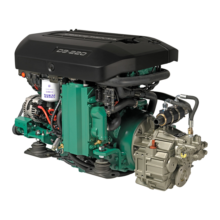 Volvo Penta D3 Manual de usuario