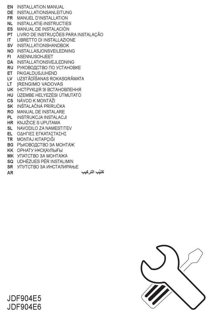 JUNO JDF904E5 Manual de usuario