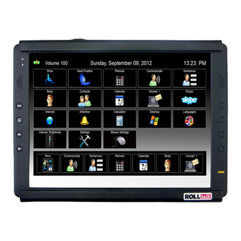 Abilia ROLLtalk NOVA Manual de usuario