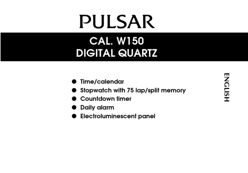 Pulsar W150 Manual de usuario