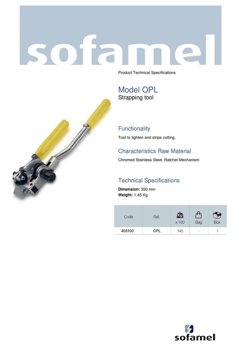Sofamel OPL Manual de usuario