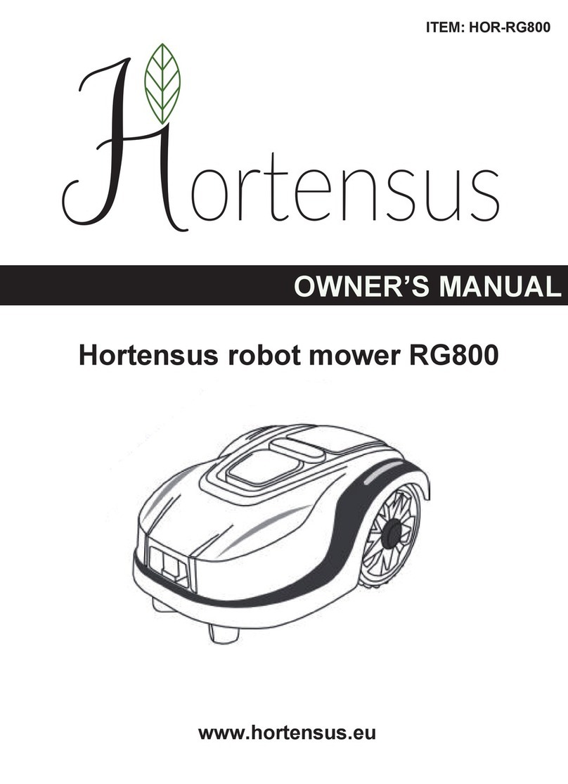 Hortensus RG800 Manual de usuario