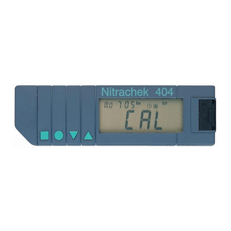 STEP SYSTEMS Nitrachek 404 Manual de usuario