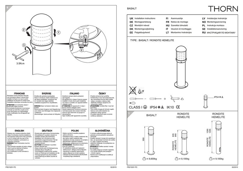 Thorn BASALT Manual de usuario