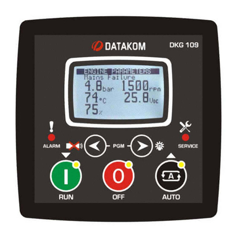 Datakom DKG-109 Manual de usuario