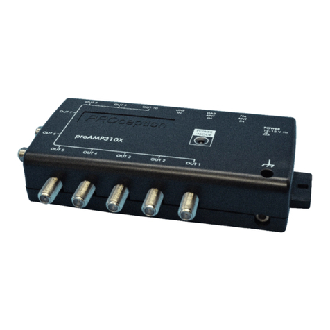 PROception PROAMP310X Manual de usuario