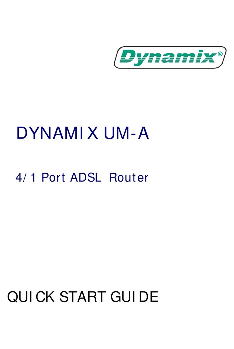 Dynamix UM-A Manual de usuario