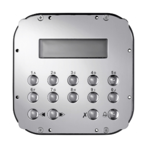 FARFISA INTERCOMS TD2100MAS Manual de usuario FARFISA INTERCOMS TD2100MAS Manual de usuario