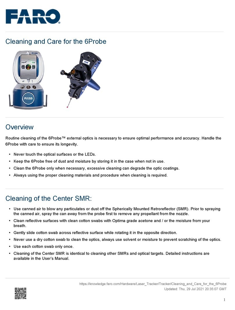 Faro 6Probe Manual de usuario
