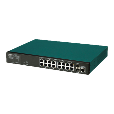Panasonic Switch-M16eGi Series Manual de usuario