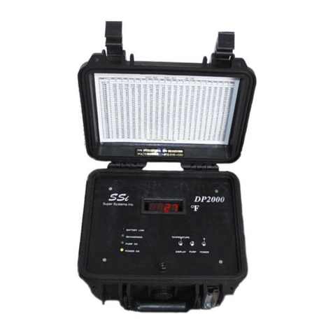 Super Systems DP 2000 Manual de usuario Super Systems DP 2000 Manual de usuario