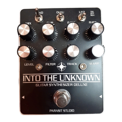 PARASIT STUDIO Into the Unknown Manual de usuario PARASIT STUDIO Into the Unknown Manual de usuario