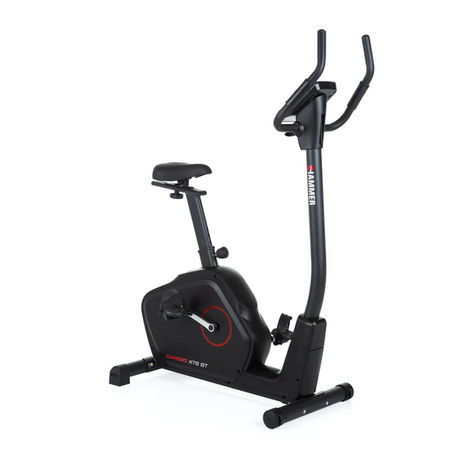 Hammer Ergometer Cardio XT6 Manual de usuario
