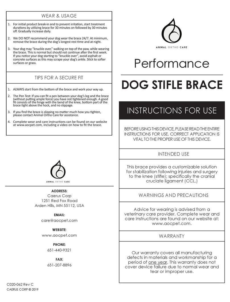 Caerus Performance Manual de usuario