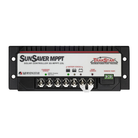 Morningstar SUNSAVER MPPT SS-MPPT-15L Manual de usuario