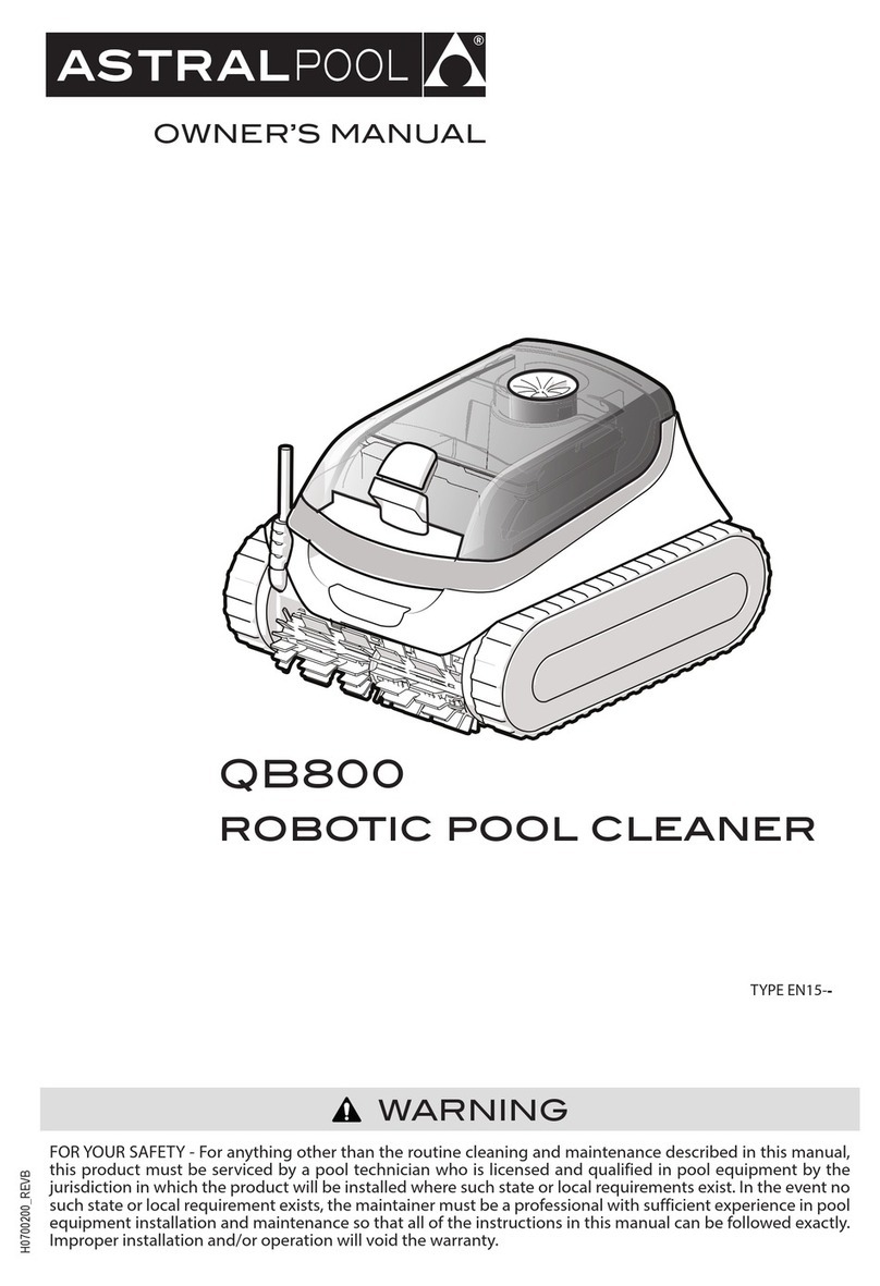 Astral Pool QB800 Manual de usuario Astral Pool QB800 Manual de usuario