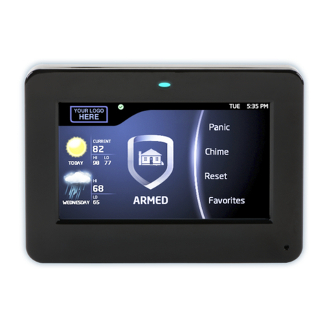 DMP Electronics 7872 Manual de usuario