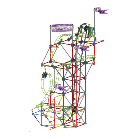 KNEX LOOPIN LIGHTNING COASTER Manual de usuario