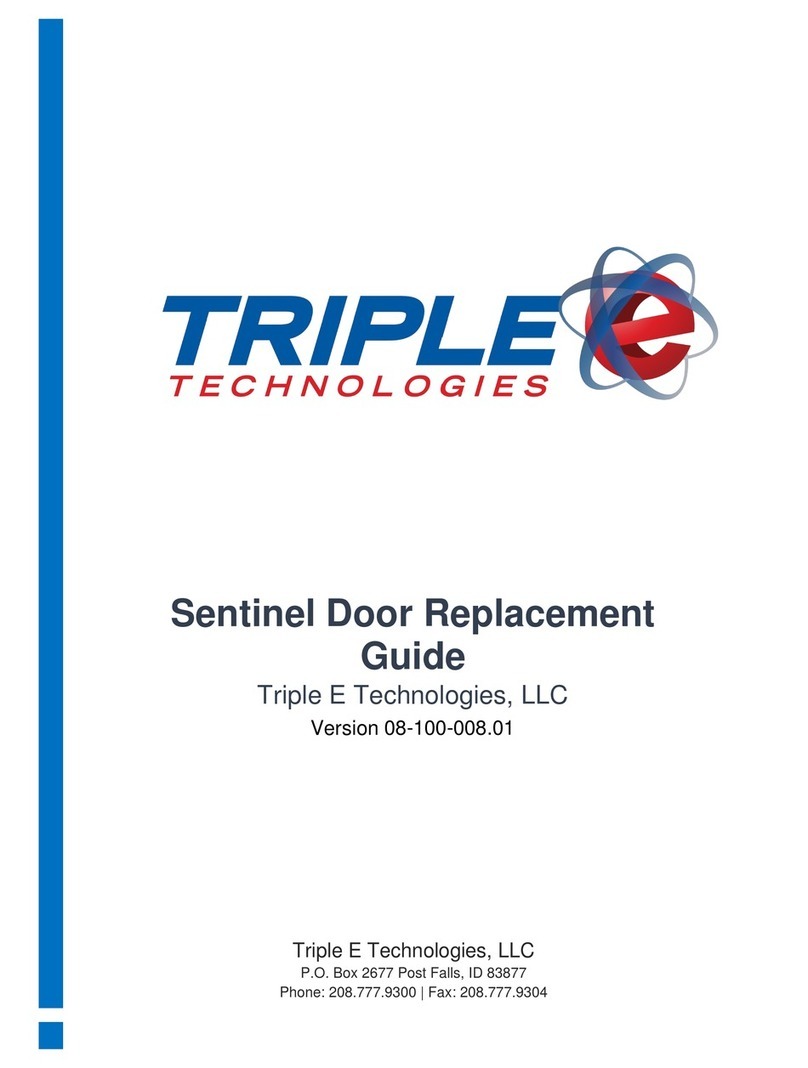 Triple E Sentinel Manual de lista de piezas