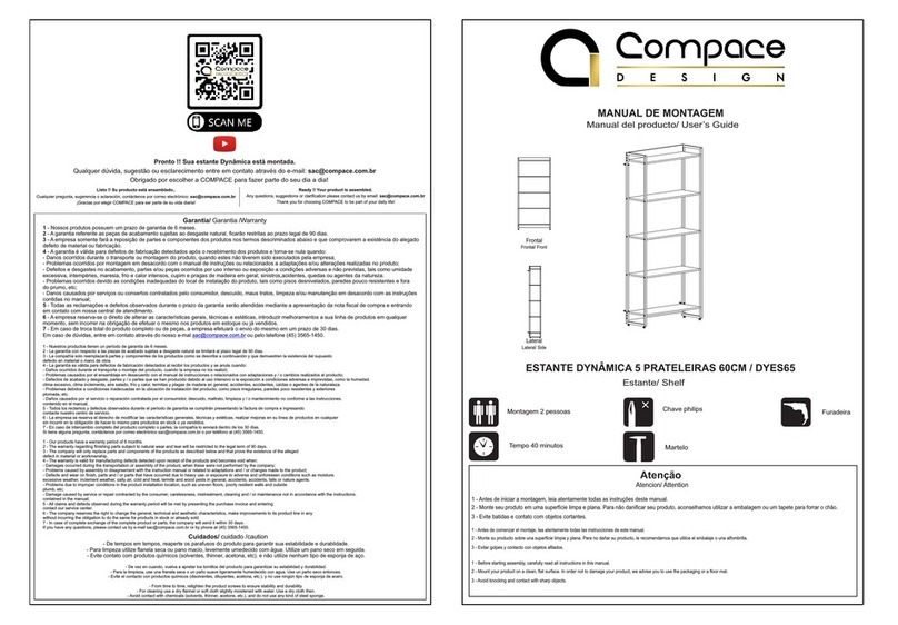 COMPACE DYES65 Manual de usuario