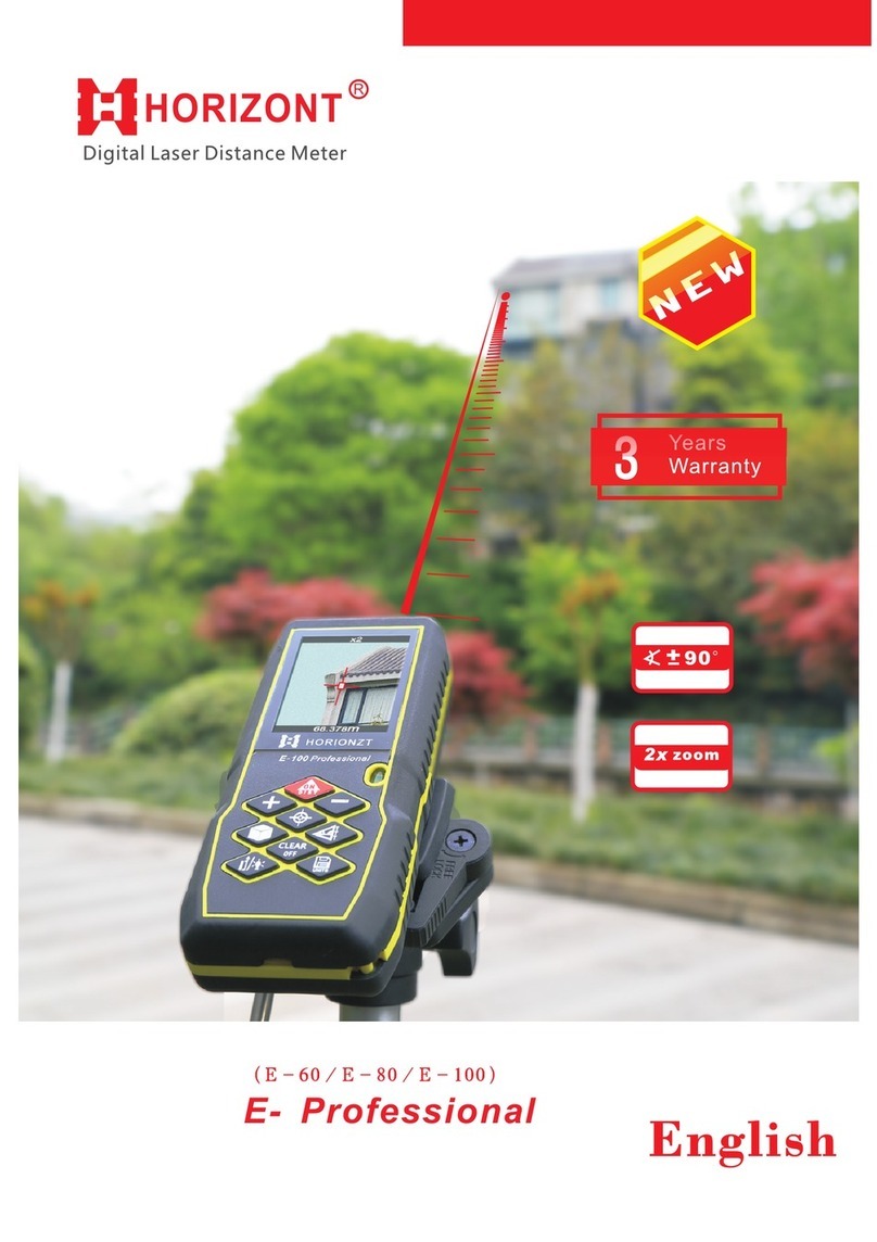 Horizont E Series Manual de usuario