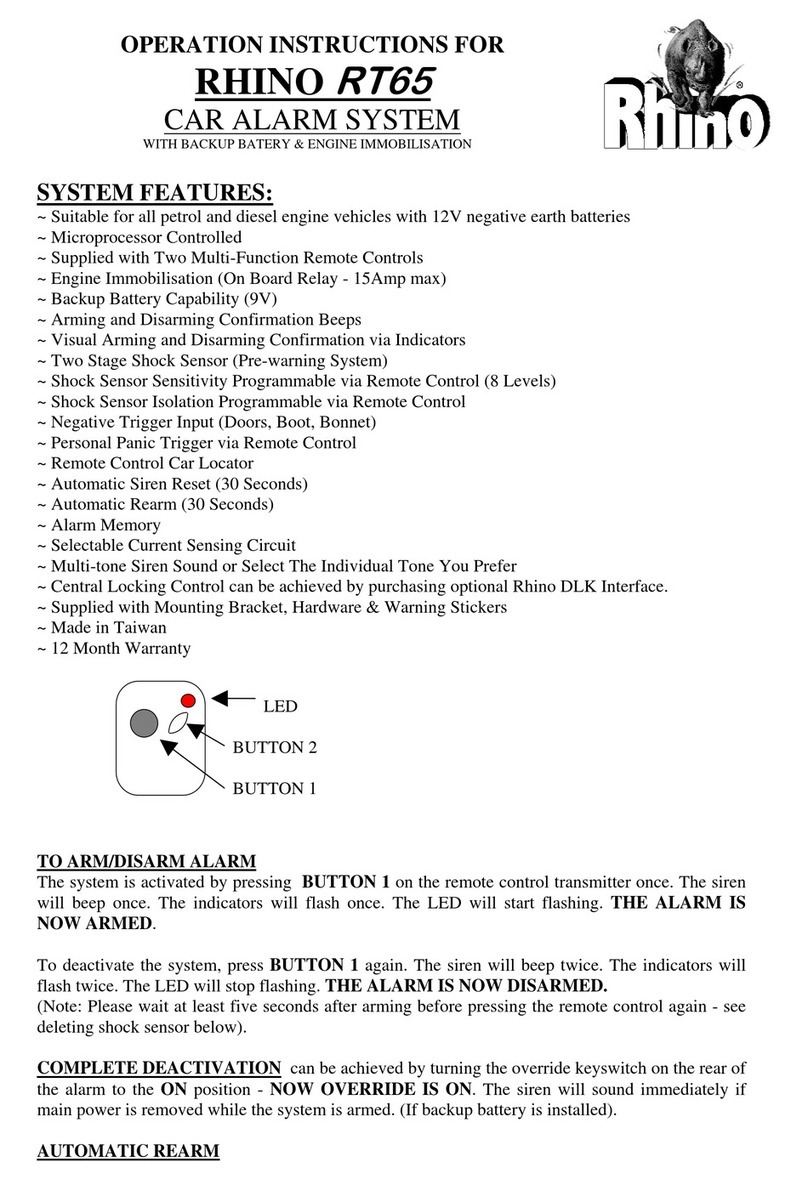RHINO RT65 Manual de usuario