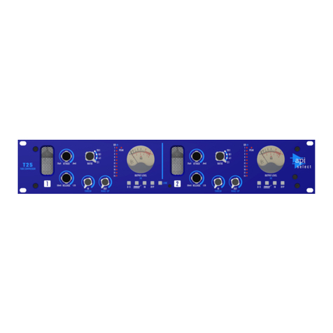 API Select T25 Manual de usuario