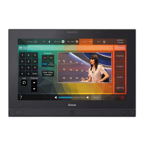 Extron electronics TLP Pro 1220TG Manual de usuario Extron electronics TLP Pro 1220TG Manual de usuario