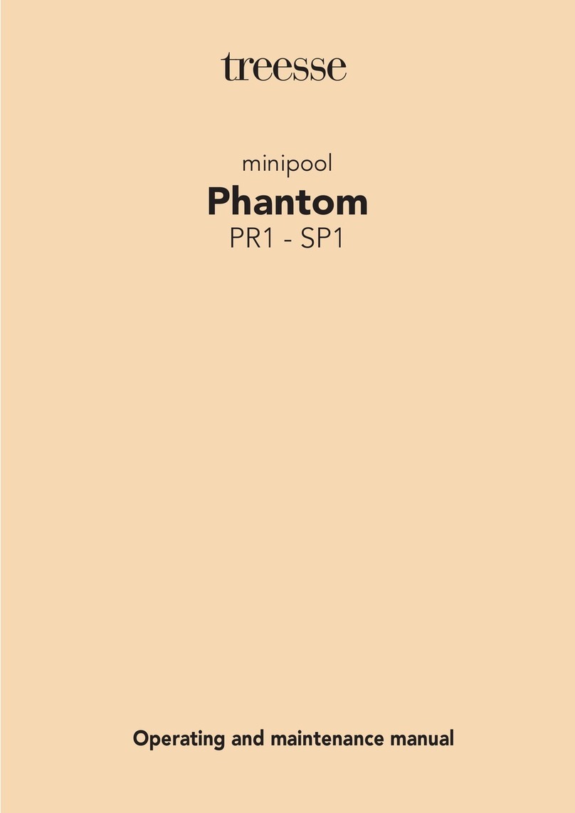 treesse Phantom PR1 Instrucciones de funcionamiento