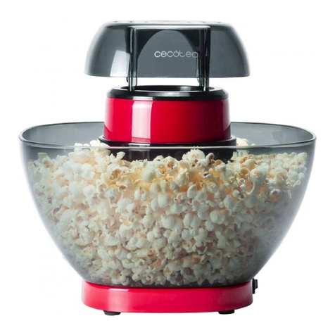 cecotec FUN&TASTE P'CORN EASY Manual de usuario