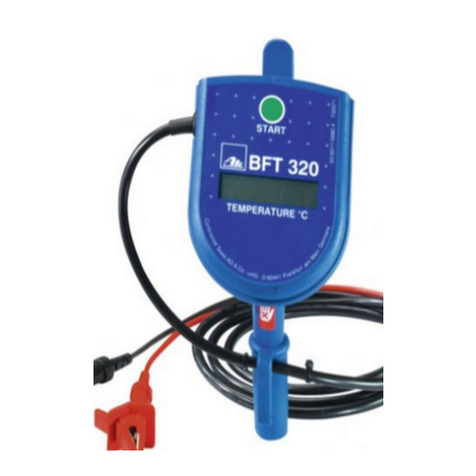 ATE BFT 320 Manual de usuario ATE BFT 320 Manual de usuario