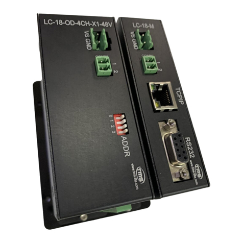 TMS LC-18-OD-4CH-48V Manual de usuario