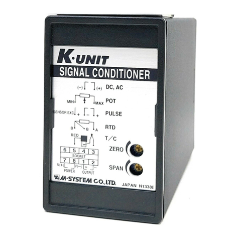 M-system KVS Manual de usuario