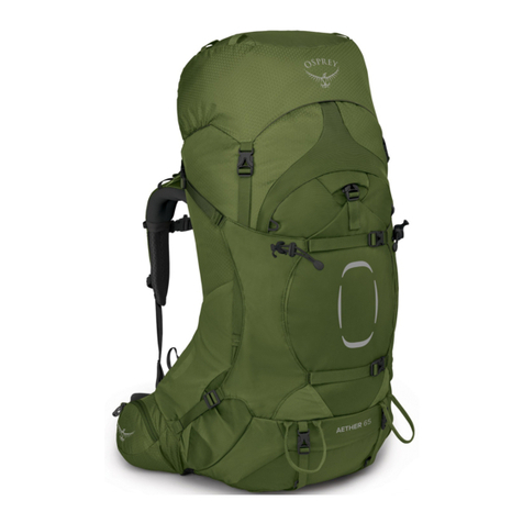 Osprey AETHER 65 Manual de usuario