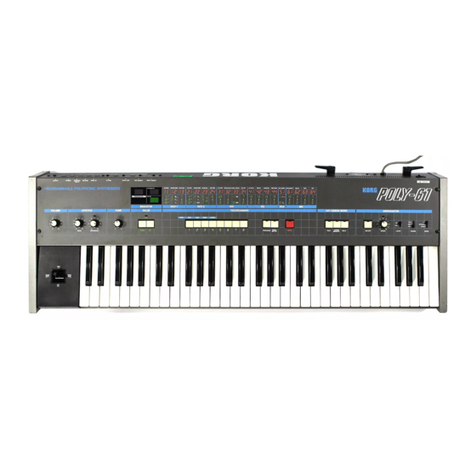 Korg POLY 61 Manual de usuario