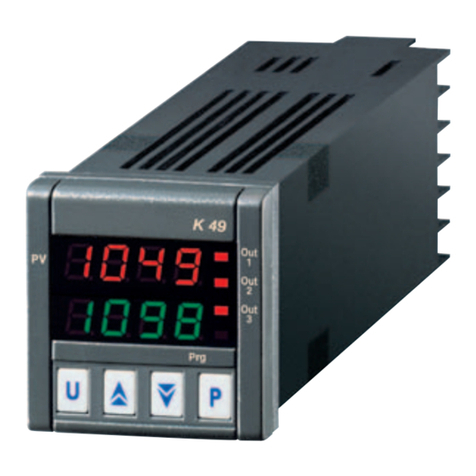 Ascon tecnologic K49 Manual de instalación y operación